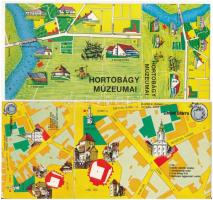 10 db MODERN térképes motívum képeslap szelvénnyel / 10 modern map motive postcards