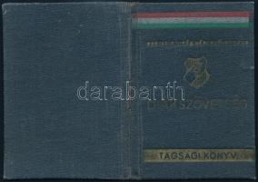 1949 Arcképes diákszövetségi igazolvány sok tagdíjbélyeggel