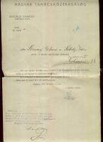 1919 Tanácsköztársasági kinevezési okmány postai tisztté