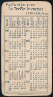 1907 Parfumée avec Le Trefle Incarnat de LT Piver Paris, szecessziós, francia parfüm reklámos kártya...