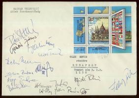 1984 Levél az Ablak c. televíziós műsor munkatársainak aláírásával