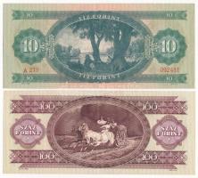 1969. 10Ft + 1993. 100Ft T:III szép papír, II
Adamo F7, F38