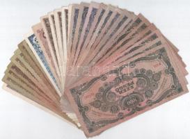30db vegyes pengő bankjegy T:II-,III