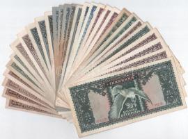30db vegyes pengő bankjegy T:III