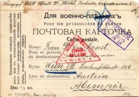 1916 Tschita, Csita; Osztrák-magyar katona szibériai fogságban / WWI Austro-Hungarian K.u.K. militar...