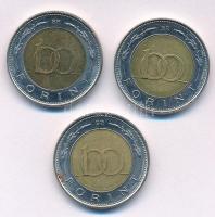 2002. 100Ft "Kossuth" (3x) T:2 Adamo FOEM1