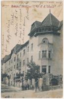 1938 Budapest II. Rózsadomb, Zivatar utca 16., 18., 20. sz. bérházak (fl)