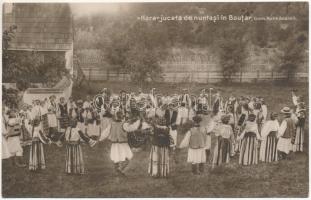 Baucár, Bautar, Boutar (Hunyad vármegye); Hora jucata de nuntasi in Boutar (com. Hunedoarei) / Román esküvő, erdélyi folklór / Romanian weddig, Transylvanian folklore (Rb)