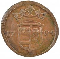 1704. X Poltura Cu II. Rákóczi Ferenc (8,41g) T:2- ph. Hungary 1704. X Poltura Cu Francis II Rákóczi (8,41g) C:VF ph. Huszár: 1535., Unger II.: 1133.a