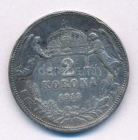 1913KB 2K Ag "Ferenc József" T:2- ph., patina Adamo K6