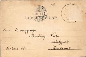 1899 (Vorläufer) Csízfürdő, Kúpele Cíz; Szanatórium, Kútház ivócsarnokkal, Nedeczky telep, villa. Fo...