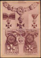 1930 A Pesti Napló képes melléklete, 1930. jún. 22., benne több oldalon magyar kitüntetések képeivel...