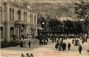 1909 Cauterets, Établissement, Casino et Promenade des Oeufs (EK)
