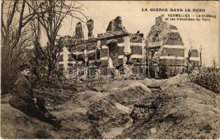 Vermelles, Le Chateau et les tranchées du Parc. La Guerre dans le Nord / WWI ruins (fl)