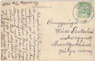 1912 Vasdobra, Neuhaus am Klausenbach; Templomok, iskolák, paplakok, Tábor vára, Körjegyzői hivatal,...