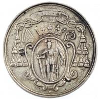 1878. "A Bakonybéli templom consecral a pannonhalmi főapát által" ezüstözött fém emlékérem...