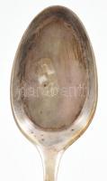 Ezüst (Ag) rokokó mártásos kanál 1801 Bécs, jelzett 113g
