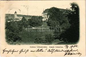 1904 Litencice, Littentschitz; Zamek / Schloss / castle