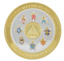 Németország 2013. "A modernitás pápája" emlékérem szett dekoratív papírtokban, benne "...