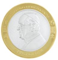 Németország 2013. "A modernitás pápája" emlékérem szett dekoratív papírtokban, benne "...