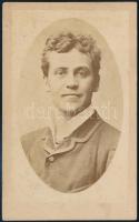 Alexander Girardi (1850-1918) színész, operaénekes, keményhátú fotó, 10,5×6,5 cm