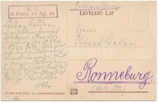 Üdvözlet Munkácsról. Zsidó férfiak, Judaika. Bertsik Emil kiadása / Greeting from Mukachevo. Jewish ...