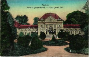 1915 Pöstyén, Piestany; Ferenc József fürdő. Donáth Lipót kiadása / Franz Josef Bad / spa, bath (EK)