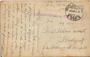 1918 Osztrák-magyar katonák csoportja / WWI Austro-Hungarian K.u.K. military, group of soldiers. pho...