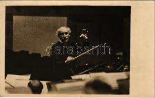 Salzburger Festspiele. Toscanini dirigiert. Foto Rothmaier, Salzburg 1936.
