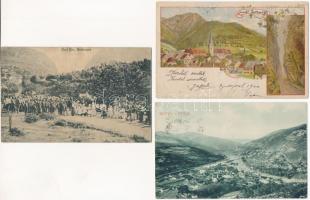 10 db RÉGI külföldi város képeslap / 10 pre-1945 foreign town-view postcards