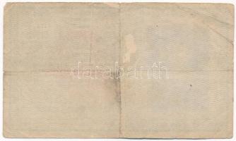 1918. 25K "1122" 2mm, hullámos hátlappal, piros "MAGYARORSZÁG" felülbélyegzéssel...