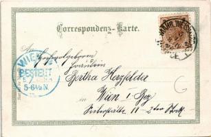 1898 (Vorläufer) Hranice na Morave, Mährisch Weisskirchen; Bad Teplitz, Milit.-Oberreal u. Cavall. C...