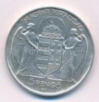 1939. 5P Ag "Horthy balra" T:2 Adamo P8.2