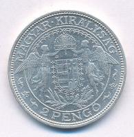 1936. 2P Ag "Madonna" T:2 Adamo P7