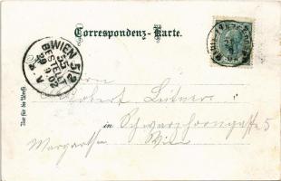 1902 Maria Lanzendorf, Kirche, Kalvarienberg, Gnaden-Kapelle / pilgrimage church, calvary hill, chap...