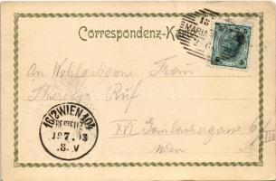 1903 Maria Taferl, Marbach a. d. Donau mit Maria-Taferl, Georg Schachners Salon / pilgrimage church,...