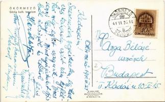 1941 Ökörmező, Volove Polje, Volové, Mizhhirya; Görög katolikus templom / Greek Catholic church + ké...