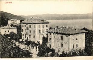 Lovran, Lovrana; szállodák. Divald Károly 1759-1908 / hotels