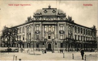 1910 Szabadka, Subotica; Városi magyar főgimnázium / grammar school