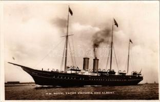 HMY Victoria and Albert Royal Navy royal yacht