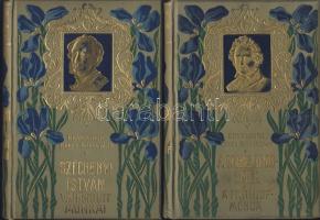 1900-as évek eleje Remekírók Képes Könyvtára- A Nibelung-ének A Frithiof-monda + Széchenyi István válogatott munkái. Szép állapotban