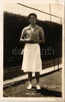 Miss Hardwick. Tennis player. Photo by E. Trim & Co. Wimbledon (fl)