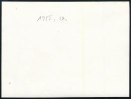 1955 Budapest, utcakövek lerakása útépítésen (valószínűleg rakparti rész), hátoldalon dátumozott fot...