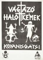 VHK - Vágtázó Halottkémek koncert plakát 50x60 cm