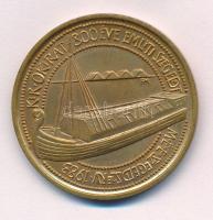 Fritz Mihály (1947-) 1983. "MÉE Szeged / 800 éves Szeged" kétoldalas Br emlékérem (42,5mm)...