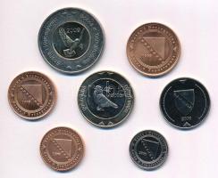 Bosznia és Hercegovina 2002-2007. 5f-5KM (7xklf) T:UNC Bosnia and Herzegovina 2002-2007. 5 Feninga -...