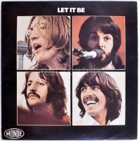 cca 1972 Iráni kiadású Let it Be Beatles lemez / Iranian issued Beatles LP