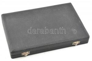 Ariston régi német fésű készlet, 4 db műanyag fésű, tükrös dobozban, 1920-as évek, apró kopásnyomokk...