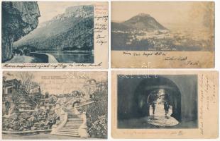 20 db RÉGI főleg történelmi magyar város képeslap vegyes minőségben / 20 pre-1945 mostly historical Hungarian town-view postcards in mixed quality