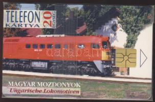 1995 Magyar mozdonyok 20 egységes használatlan telefonkártya